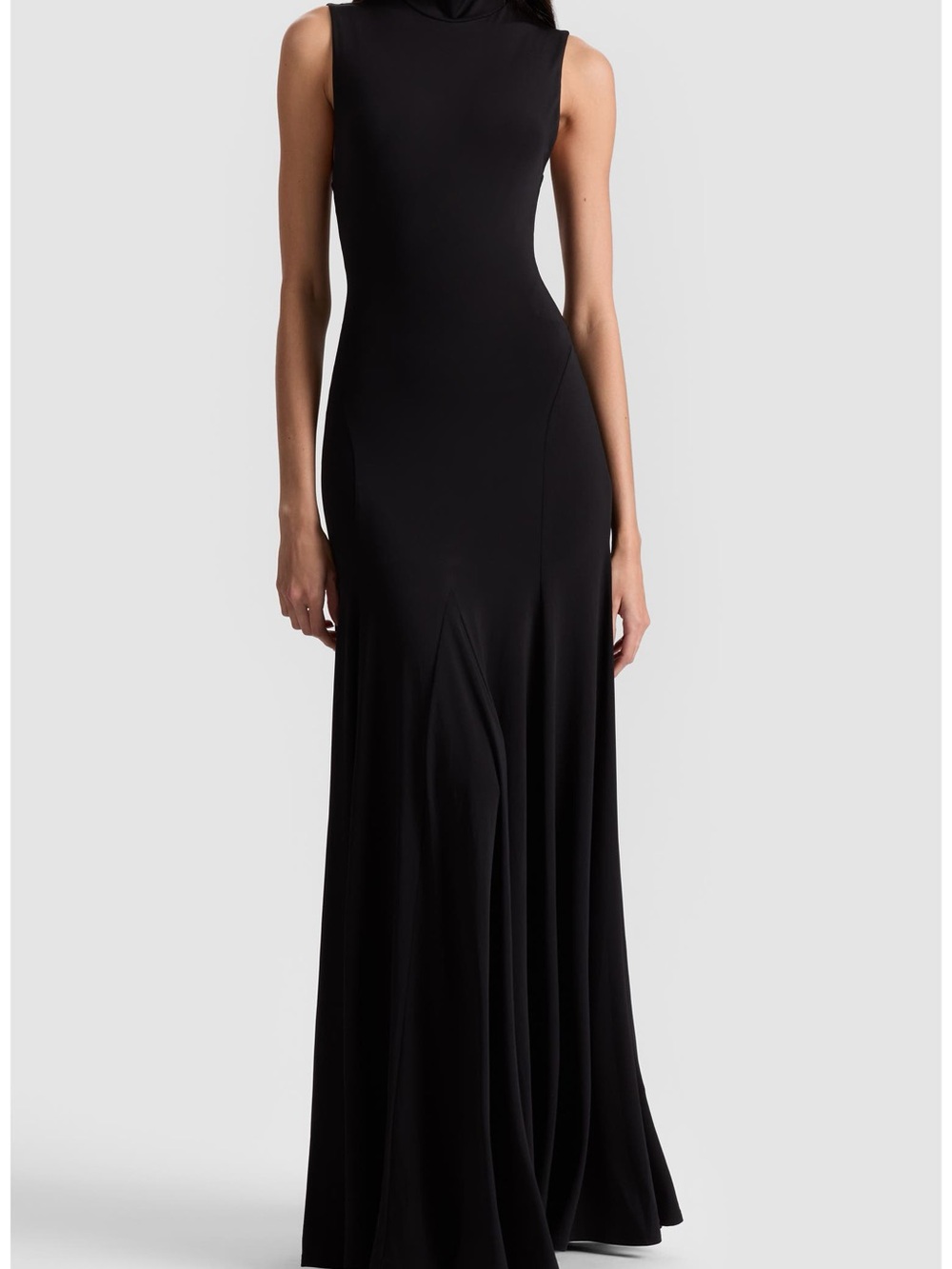 45. Alice + Olivia • $495 Augsta Sleeveless Turtleneck Maxi Dress PTP 15-21”
